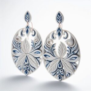 Aretes Urban Talavera Oval