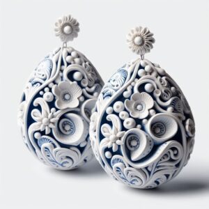 Aretes Urban Talavera Floral